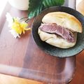 mamaRD's cooksnap of when they made 市販の塩パンで♪絶品塩バターあんパン♪.
