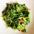 ˚✧₊⁎ゆう˚✧₊⁎'s cooksnap of when they made しな～シャキ♪カイワレおかか炒め.