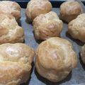 ユカtoマオマオ's cooksnap of when they made 失敗なし☆卵1個でシュークリーム.