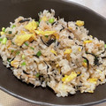 な茶子's cooksnap of when they made 栄養満点！ひじきとしらすの和風炒飯.