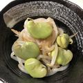 クックmichi☆♪'s cooksnap of when they made 簡単！そら豆ともやしのナムル☆.