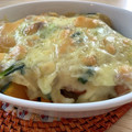 クックPG1199☆'s cooksnap of when they made かぼちゃとソーセージの豆乳グラタン♪♪.