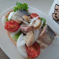 akoreana's cooksnap of when they made 鯖サンド.