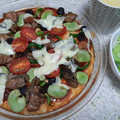 akoreana's cooksnap of when they made ピザ生地から手作り本格お家ピザ！.
