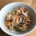 まじゅりん's cooksnap of when they made 鶏肉ナシ☆でも大満足の炊き込みご飯.