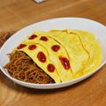 Louis13's cooksnap of when they made 怒りのオーム(オム)焼そば弁当.