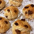 Syabuqueen's cooksnap of when they made 簡単！HMでチョコバナナスコーン.