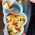 ナニカウアイ's cooksnap of when they made 離乳食後期★ネバネバオクラの豆腐あんかけ.