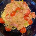 クックAZ9XR5☆'s cooksnap of when they made ★簡単絶品トマトとオリーブのスパゲティ★.