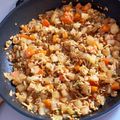 いぬわんわんわん's cooksnap of when they made 豚ひき肉と大根のドライカレー.