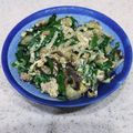 ダンディねこ's cooksnap of when they made ニラ茄子のひき肉炒め.