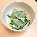★ぴよぴよ501★'s cooksnap of when they made きゅうりとさしみこんにゃくの胡麻和え.