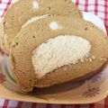ぴろ〜ん子's cooksnap of when they made 甘みあっさりモカロールケーキ♪.