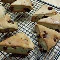 ノン汰's cooksnap of when they made チョコバナナスコーン☆おからパウダー入り.