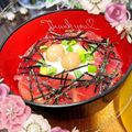 ☆なあなクック☆'s cooksnap of when they made 祝話題入り♡旦那が惚れた❤マグロ山かけ丼.