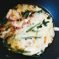ごにょ's cooksnap of when they made ニラといかのカリカリチヂミ♪.