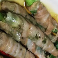 ユッキー1119's cooksnap of when they made えのきとアスパラ肉巻きのみそ炒め.