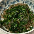 yummy?'s cooksnap of when they made にらと糸こんにゃくの甘辛生姜炒め.