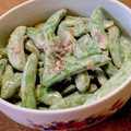 もんくたれぞう's cooksnap of when they made お手軽簡単‼スナップエンドウの梅マヨ和え.