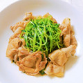 monuvalley's cooksnap of when they made 簡単！豚肉と豆苗のオイスターソース炒め.