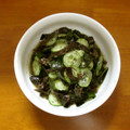 みめい's cooksnap of when they made わかめときゅうりの酢の物.