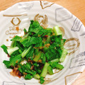 メルティローズ's cooksnap of when they made かぶの葉のおひたし♪.
