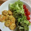 ながぴー♧'s cooksnap of when they made 揚げない簡単ヘルシー！美味！海老マヨ！.