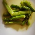 つばき417's cooksnap of when they made レンジで簡単！アスパラガーリック炒め.