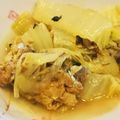 しんにし's cooksnap of when they made 白菜とサバ缶のカレー蒸し.