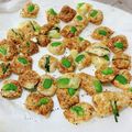 ゆうっちママ's cooksnap of when they made レンジで簡単！枝豆チーズせんべい.