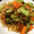 ベティ３'s cooksnap of when they made ☆5分で完成☆桜えびと小松菜の焼きそば.