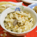 mmameco's cooksnap of when they made 山菜と椎茸の炊き込みご飯.