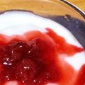 ようも's cooksnap of when they made ゆすらうめ（山桜桃）のコンフィチュール.