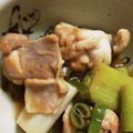 Iris77☆彡☆彡's cooksnap of when they made 鶏肉とネギのぽん酢煮.