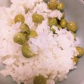 ミクロ３３'s cooksnap of when they made お豆ツヤツヤ♡グリーンピースご飯.