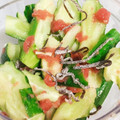 seacomet's cooksnap of when they made 簡単☆たたき胡瓜の梅肉和え、小鉢つまみに.