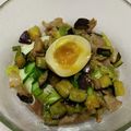 Cham♡♡'s cooksnap of when they made ナスとキュウリの肉味噌 そうめん.