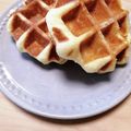 haruboomam's cooksnap of when they made とってもリッチなベルギーワッフル☆ＨＢで.