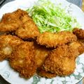 卯月のうさぎ２０１４'s cooksnap of when they made 揚げ立て～！鶏むね肉のチキンカツ♪.