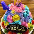 あ☆せ's cooksnap of when they made 簡単ドームケーキ♪エルサのドールケーキ.
