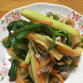 へそ曲がりクック's cooksnap of when they made セロリの味噌野菜炒め♪豚肉と簡単.