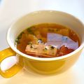 かっちゃん杉's cooksnap of when they made 簡単に＊トマトとベーコンのコンソメスープ.