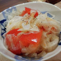 しまあか's cooksnap of when they made 新玉ねぎとトマトのマリネ.