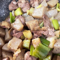 なりのり１３'s cooksnap of when they made レバー、砂肝、蒟蒻と玉ねぎの甘辛煮.
