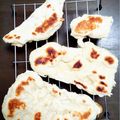 食を愛するママ寮母's cooksnap of when they made 薄力粉とBPで作るナン♪発酵なし☆.