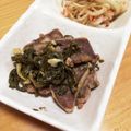 RINクック's cooksnap of when they made 時短♡セロリと豚タンの白ワイン蒸し.