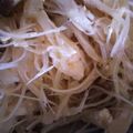 さるみどん's cooksnap of when they made 白髪ねぎとささみのザーサイ和え.
