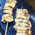 ＊リンちょ＊'s cooksnap of when they made 鶏モモの串焼き ニンニク添え.