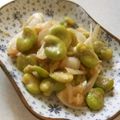 きらり流れ星's cooksnap of when they made 空豆の炒め物〜柚子胡椒風味〜.