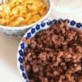 姉妹ママ☆ぺっかな's cooksnap of when they made すぐできる♪簡単☆そぼろ丼◡̈⋆*.